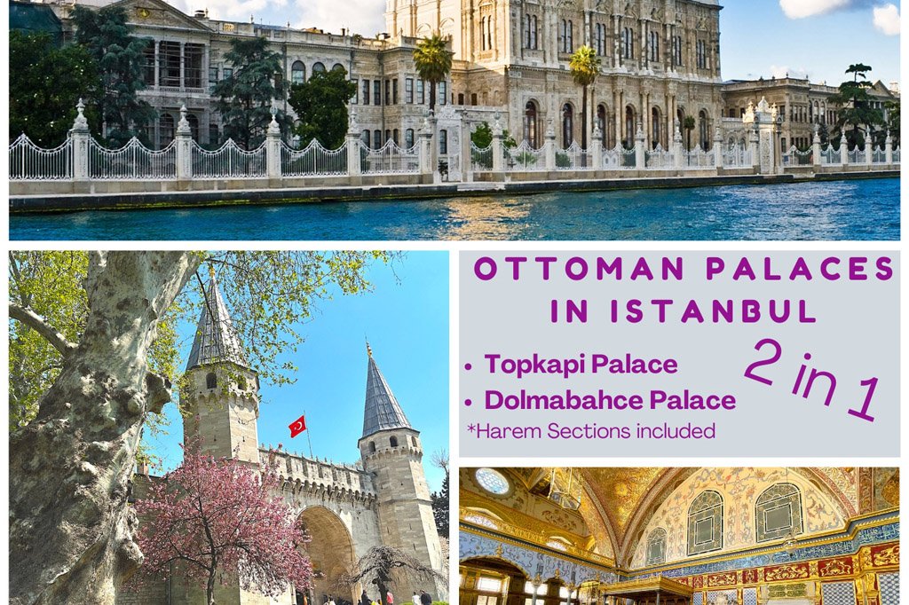 BUNDLE: Topkapi PALACE &amp; HAREM &amp; DOLMABAHCE PALACE